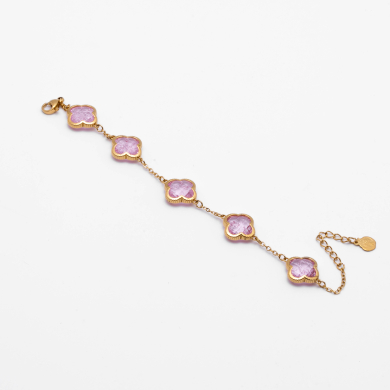 PULSERA ZO13946B DORADO ROSA Acero Inxidable 2B510