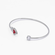 BRAZALETE ZO14656B PLATEADO Acero Inoxidable 2C12