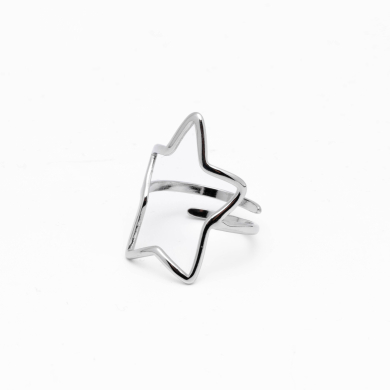 ANILLO ZO14313R PLATEADO Acero Inoxidable A210