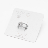 ANILLO ZO15319R PLATEADO Acero Inoxidable A11