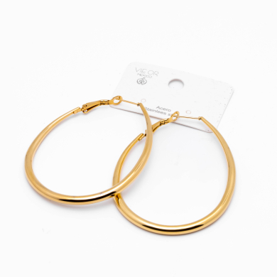 ARETES ZO13973E/50MM DORADO Acero Inxidable F510