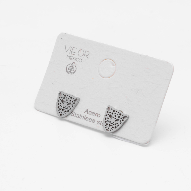 ARETES ZO13291E PLATEADO Acero Inxidable F52