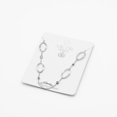 COLLAR ZO13354N PLATEADO Acero Inoxidable E31