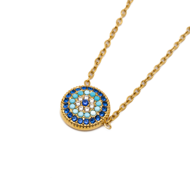 COLLAR ZO13861N DORADO Acero Inoxidable 2D37