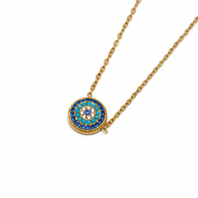 COLLAR ZO13861N DORADO Acero Inoxidable 2D37