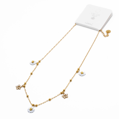 COLLAR ZO13879N DORADO Acero Inxidable E36