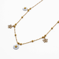 COLLAR ZO13879N DORADO Acero Inxidable E36