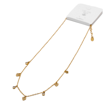 COLLAR ZO14913N DORADO Acero Inxidable 2D210