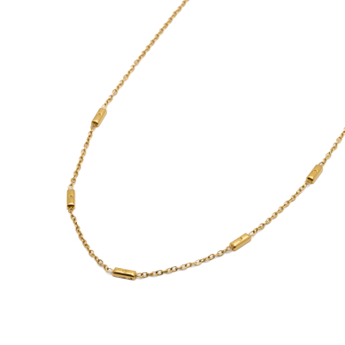 COLLAR ZO13688N DORADO Acero Inxidable E34