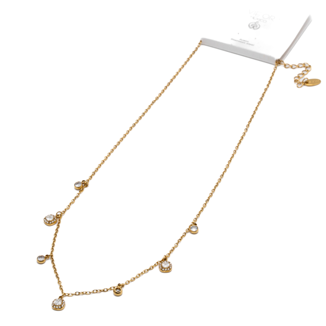 COLLAR ZO14917N DORADO Acero Inxidable 2D42