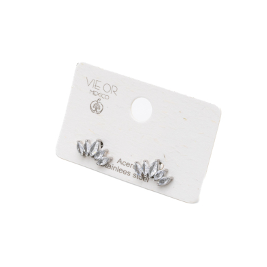 ARETES ZO14001E PLATEADO Acero Inoxidable G54