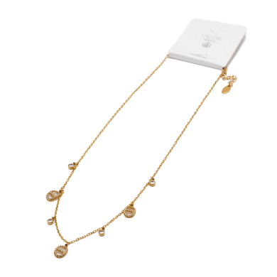 COLLAR ZO14927N DORADO Acero Inxidable 2D210