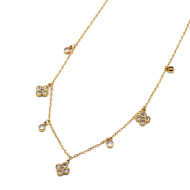 COLLAR ZO14923N DORADO Acero Inxidable 2D24