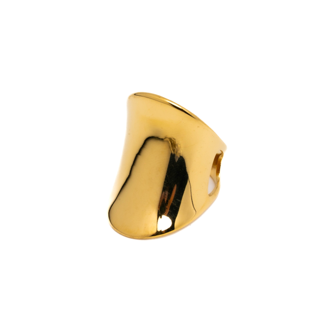 ANILLO ZO15661R DORADO Acero Inxidable A53