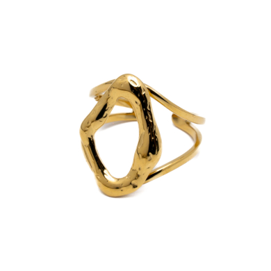 ANILLO ZO13192R DORADO Acero Inxidable A53