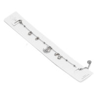 PULSERA ZO13565B PLATEADO Acero Inoxidable 2B44