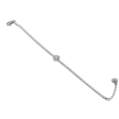 PULSERA ZO13818B PLATEADO Acero Inxidable 2B11