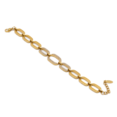 PULSERA ZO13528B DORADO Acero Inxidable 2B37