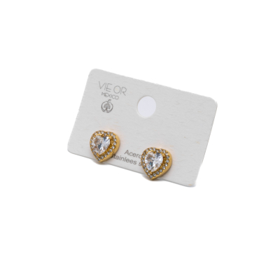 ARETES ZO14850E DORADO Acero Inxidable F41