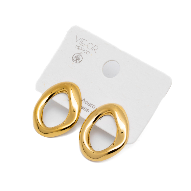 ARETES ZO14363E/20*23MM DORADO Acero Inxidable G41 G41