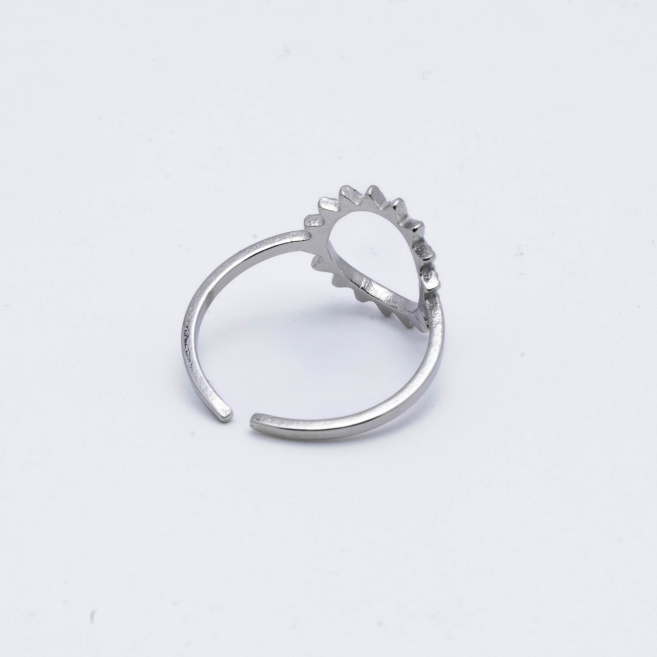 ANILLO ZO14302R PLATEADO Acero Inxidable 2A13