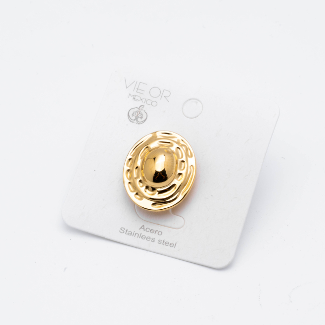 ANILLO ZO14800R200 DORADO Acero Inxidable A58