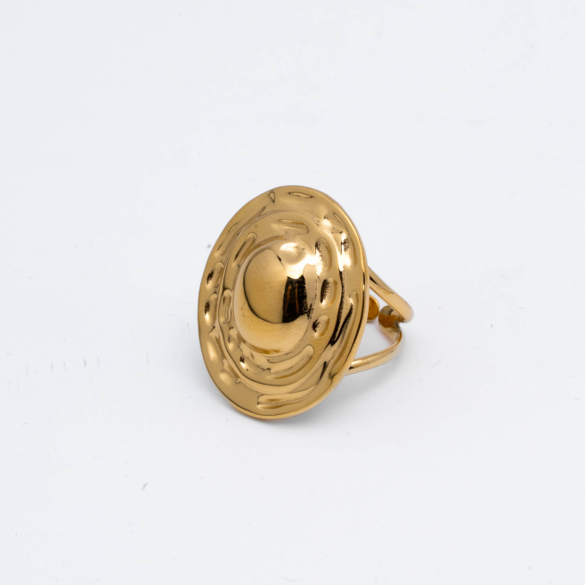 ANILLO ZO14800R200 DORADO Acero Inxidable A58