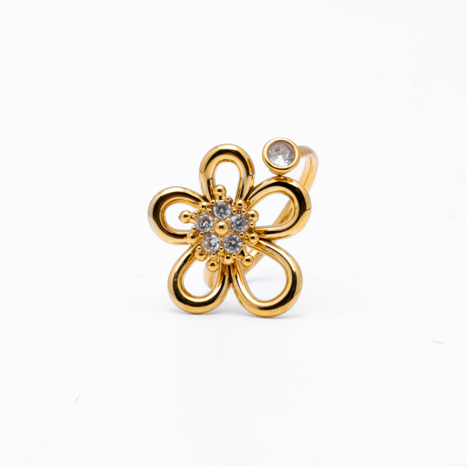 ANILLO ZO12903R DORADO Acero Inoxidable A11