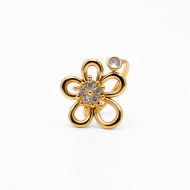 ANILLO ZO12903R DORADO Acero Inoxidable A11
