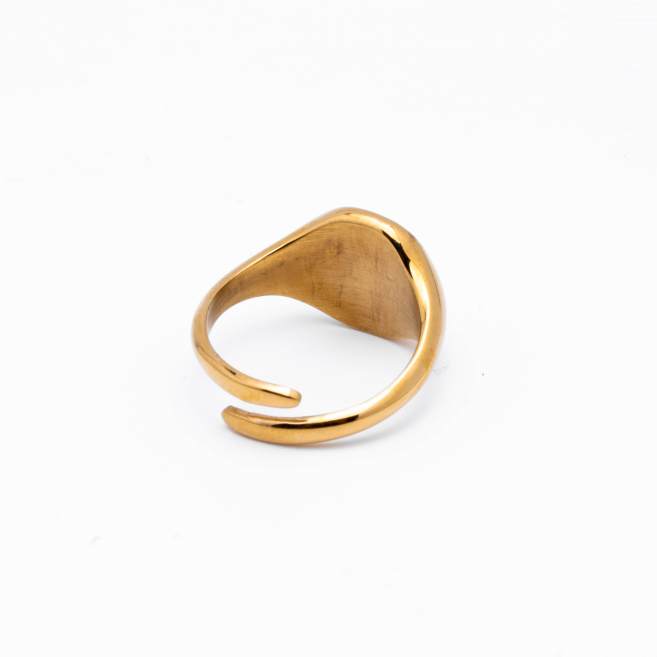 ANILLO ZO15322R DORADO Acero Inoxidable A11