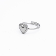 ANILLO ZO14161R PLATEADO Acero Inxidable 2A11