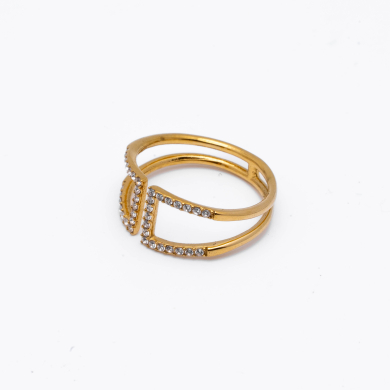 ANILLO ZO15319R DORADO Acero Inoxidable A11