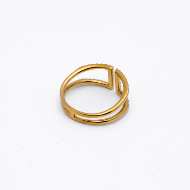 ANILLO ZO15319R DORADO Acero Inoxidable A11