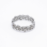 ANILLO ZO14311R PLATEADO Acero Inoxidable 2A22