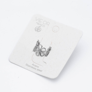 ANILLO ZO8256R Plateado Acero Inoxidable -A32 A45