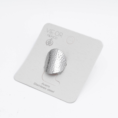 ANILLO ZO14322R PLATEADO Acero Inoxidable A39