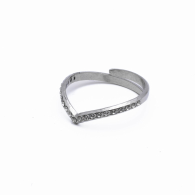 ANILLO ZO14138R PLATEADO Acero Inoxidable A11