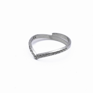 ANILLO ZO14138R PLATEADO Acero Inoxidable A11