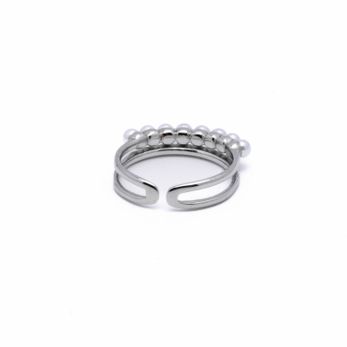 ANILLO ZO15626R PLATEADO Acero Inoxidable 2A41