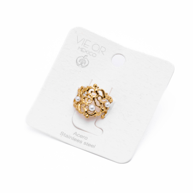 ANILLO ZO14106R DORADO Acero Inoxidable 2A41