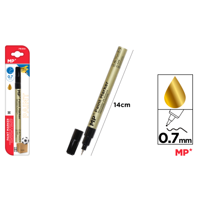 MARCADOR DE PINTURA FINO ORO - H13