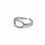 ANILLO ZO14301R PLATEADO Acero Inoxidable 2A33