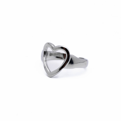 ANILLO ZO14304R PLATEADO Acero Inoxidable A210