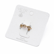 ANILLO ZO13739R DORADO Acero Inoxidable A11