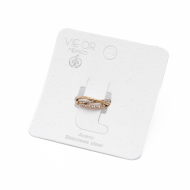 ANILLO ZO15320R DORADO Acero Inoxidable A11