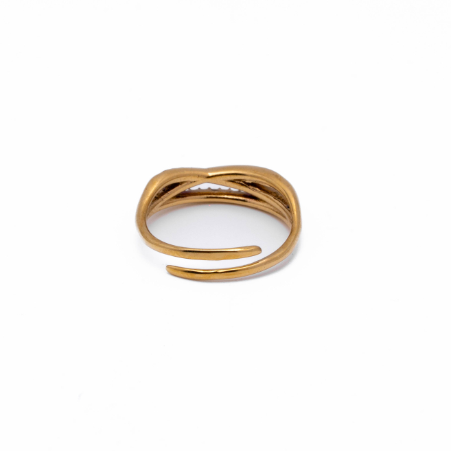 ANILLO ZO15320R DORADO Acero Inoxidable A11