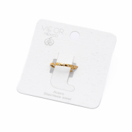 ANILLO ZO13743R DORADO Acero Inoxidable 2A21
