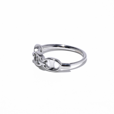 ANILLO ZO13736R PLATEADO Acero Inoxidable A11