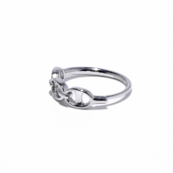 ANILLO ZO13736R PLATEADO Acero Inoxidable A11