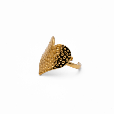 ANILLO ZO14323R DORADO Acero Inoxidable A39